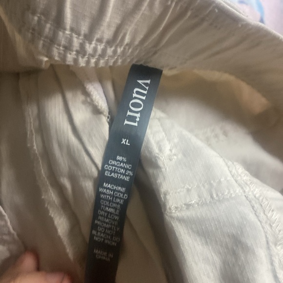 Vuori Organic Cotton Ripstop Utility Short Milkweed Cream Sz XL - Picture 4 of 4